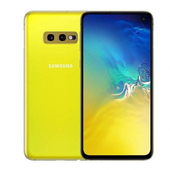 Samsung Galaxy S10e 128GB+6GB RAM SM-G970 Dual Sim 5.8" LTE Factory Unlocked Smartphone-(International Model) (Canary Yellow)